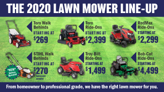 The Lawn Mower Line-Up