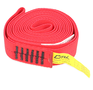 48" Red Nylon Loop Runner