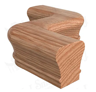 Lh S-turn 5.5" Offset Oak 7047