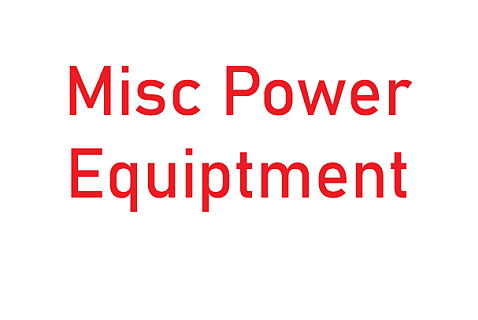 Misc Power Equipment