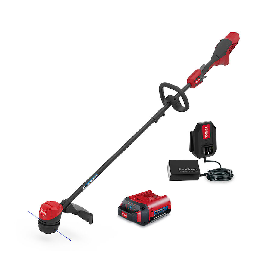 Toro 60v Trimmer 13/15" 2ah