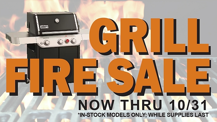 FIRE SALE on Grills!