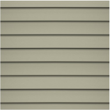 Khaki Vinyl Siding D/4 12'6"