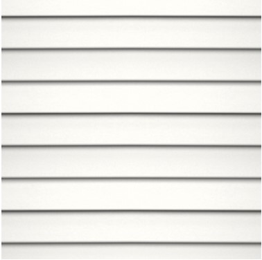 White .040 Vinyl Siding D/4 12'6